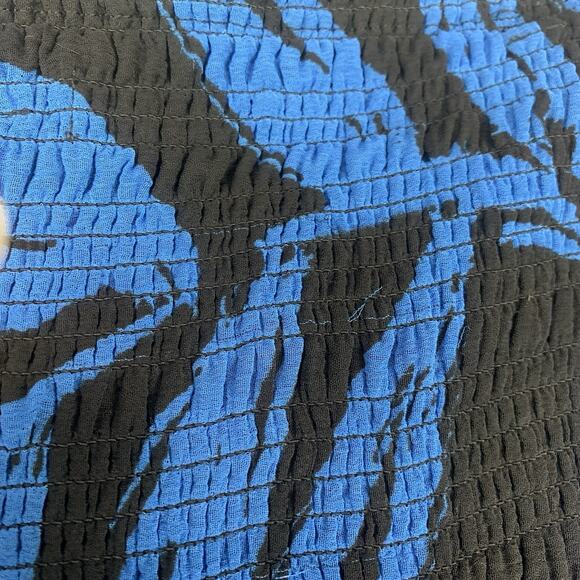 Lane Bryant Dress Womens 26/28 Maxi Strapless Spring Summer Smocked Flowy Long - Picture 6 of 11